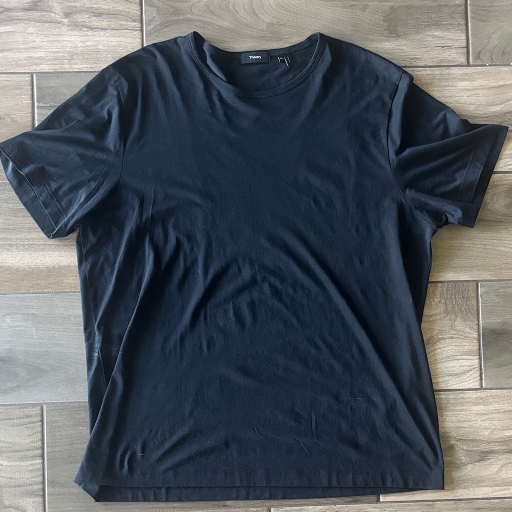 Theory brand new Black Men's Short Sleeve Tee, size XXL. Slim fit.